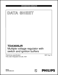 Click here to download TDA3609JR Datasheet