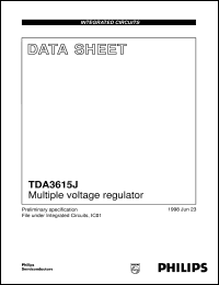 Click here to download TDA3615 Datasheet