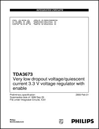 Click here to download TDA3673 Datasheet