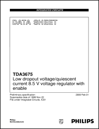 Click here to download TDA3675 Datasheet