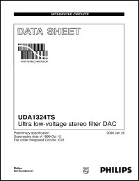 Click here to download UDA1324TS/N1 Datasheet