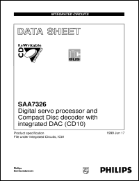 Click here to download SAA7326H/E Datasheet