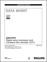 Click here to download SAA7370BGP/M2 Datasheet