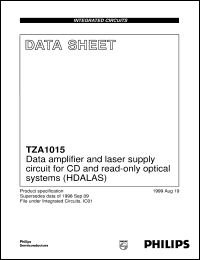 Click here to download TZA1015T/N3 Datasheet
