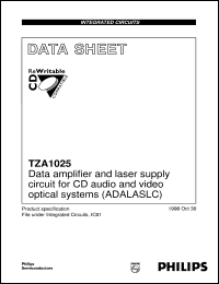 Click here to download TZA1025T/V2 Datasheet