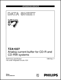 Click here to download TZA1027 Datasheet