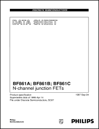 Click here to download BF861B Datasheet