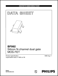 Click here to download BF992 Datasheet