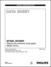 Click here to download BF998 Datasheet