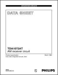 Click here to download TDA1072AT Datasheet