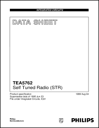 Click here to download TEA5762 Datasheet