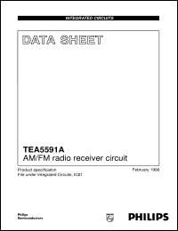 Click here to download TEA5591A/N1 Datasheet