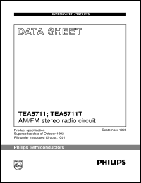 Click here to download TEA5711T/N2 Datasheet