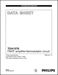 Click here to download TDA1576 Datasheet