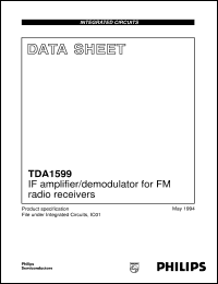Click here to download TDA1599 Datasheet