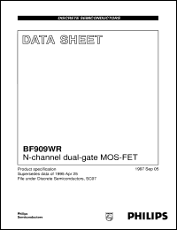 Click here to download BF909WR Datasheet