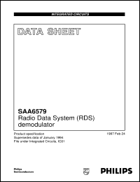 Click here to download SAA6579 Datasheet