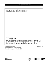 Click here to download TDA9820 Datasheet