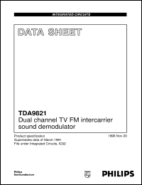 Click here to download TDA9821 Datasheet
