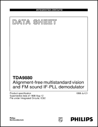 Click here to download TDA9880T/V1 Datasheet