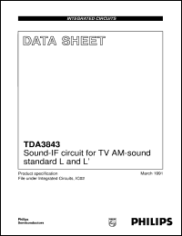 Click here to download TDA3843/V3 Datasheet