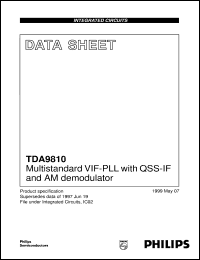 Click here to download TDA9810T/V1 Datasheet