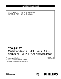 Click here to download TDA9814 Datasheet