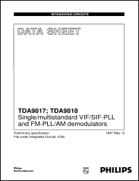 Click here to download TDA9817T/V1 Datasheet