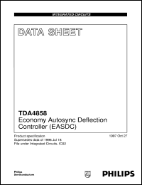 Click here to download TDA4858 Datasheet
