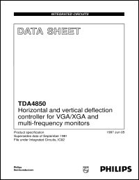 Click here to download TDA4850/V2 Datasheet