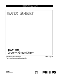Click here to download TEA1501T/N1 Datasheet