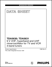 Click here to download TDA5630T/C2 Datasheet