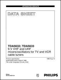Click here to download TDA5633T/C1 Datasheet