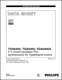 Click here to download TDA6405ATS/C1 Datasheet