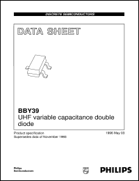 Click here to download BBY39 Datasheet