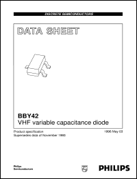 Click here to download BBY42 Datasheet