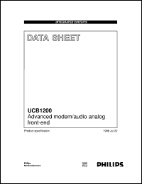 Click here to download UCB1200 Datasheet