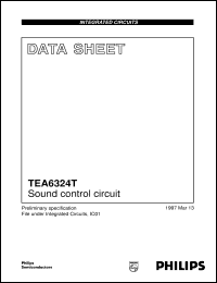 Click here to download TEA6324T/V1 Datasheet