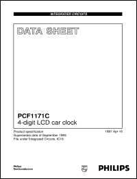 Click here to download PCF1171CU Datasheet