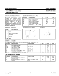 Click here to download BUK7615-100A Datasheet