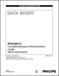 Click here to download PHC20512 Datasheet