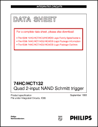 Click here to download 74HCT132U Datasheet