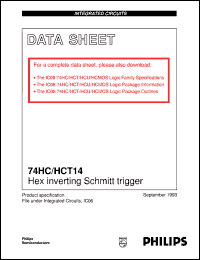 Click here to download 74HC14 Datasheet