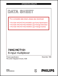 Click here to download 74HCT151DB Datasheet