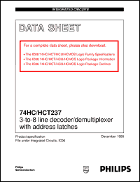 Click here to download 74HC237 Datasheet