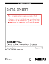 Click here to download 74HC,HCT244 Datasheet