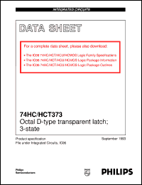 Click here to download 74HC,HCT373 Datasheet