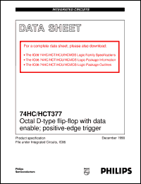 Click here to download 74HCT377PW Datasheet