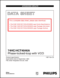 Click here to download 74HC4046AD Datasheet