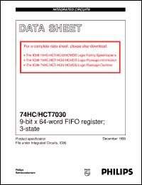 Click here to download 74HC7030U Datasheet